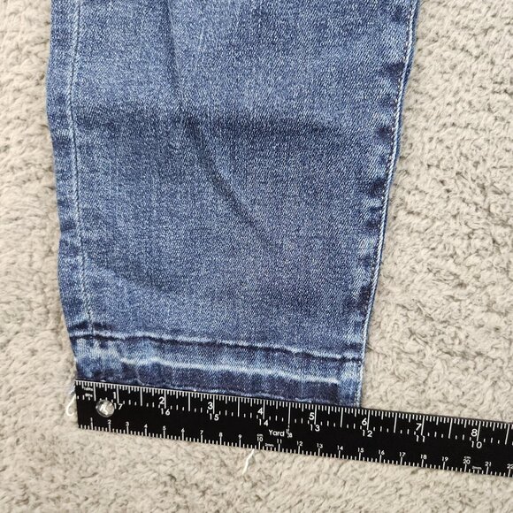 Lucky Brand Hayden Jeans Womens 8/29 Blue Slimming Skinny Fit Crop Raw Hem Denim - Picture 7 of 11